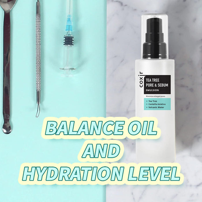 Tea Tree Pore & Sebum Emulsion - Korean-Skincare