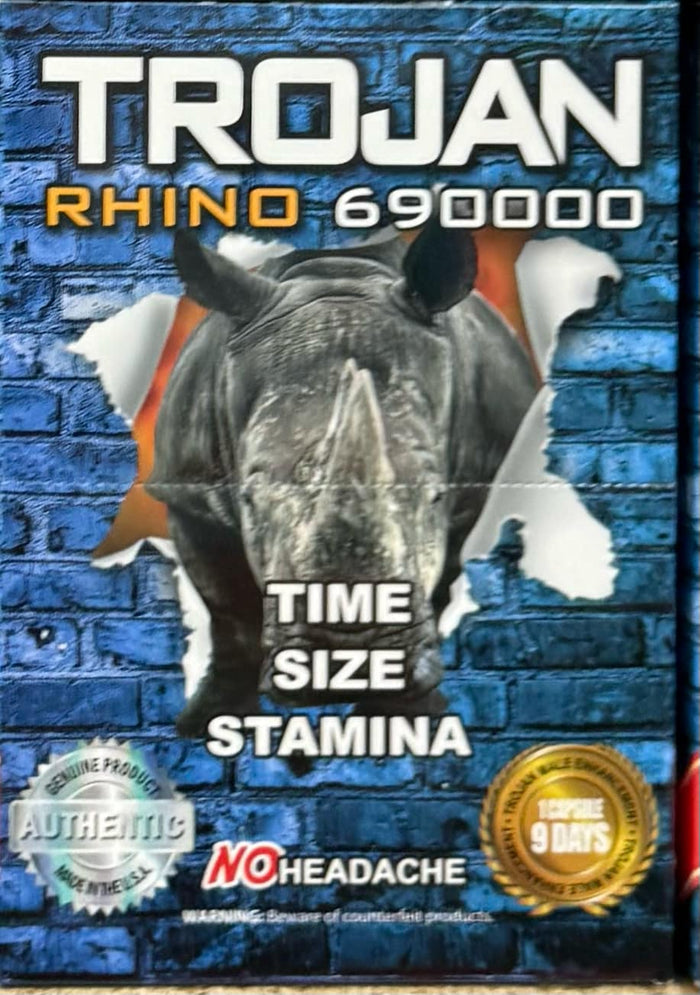 TROJAN RHINO 690K MALE ENHANCEMENT | 20 CT