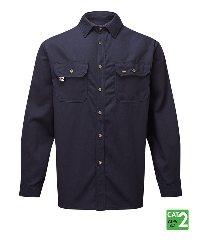UltraSoft® 7 oz Deluxe Work Shirt - Navy