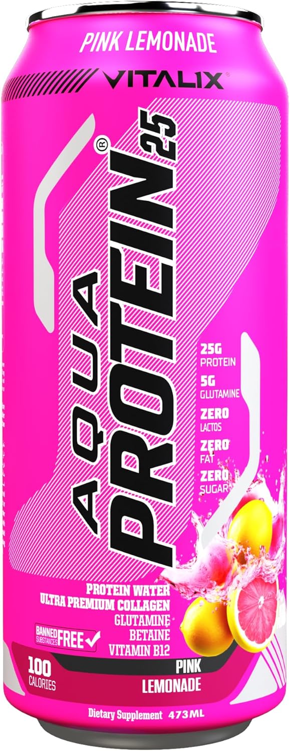 Vitalix Aqua Protein 25 Pink Lemonade 473ml