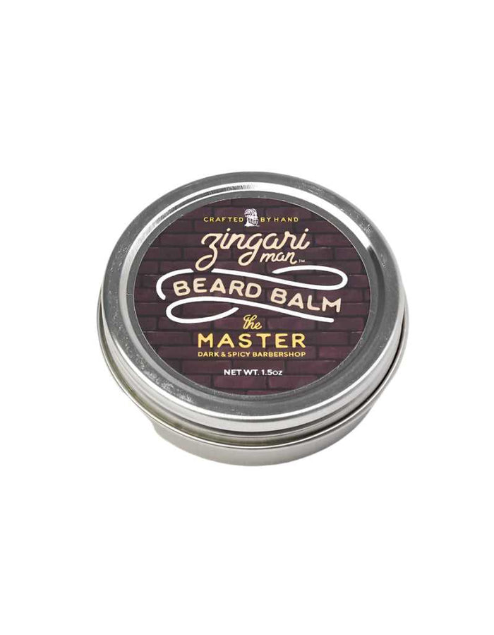 Zingari Man The Master Beard Balm tin for grooming and styling
