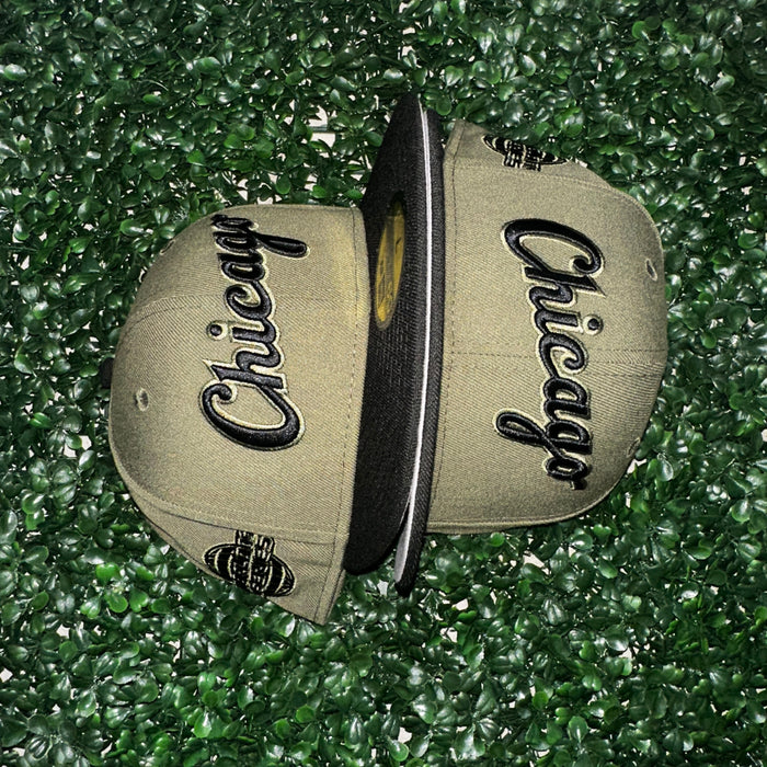 '05 Forever OD Green Script 59Fifty