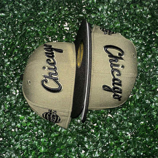 '05 Forever OD Green Script 59Fifty