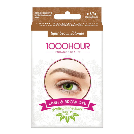 1000 HOUR Enhance Beauty Lash & Brow Dye (Light Brown/Blonde)