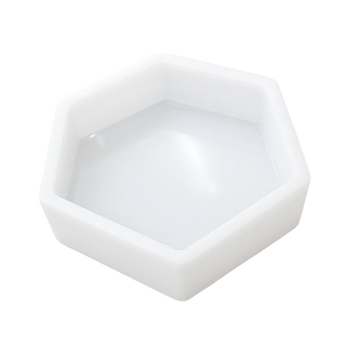 12"x12"x2" Hexagon Silicone Mold For Epoxy Resin