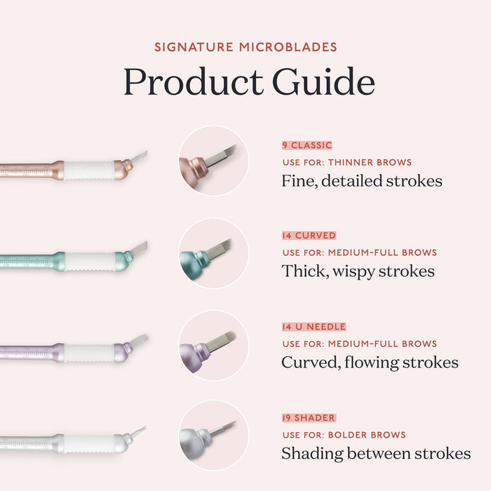 U Needle Disposable, Sterilized Microblade - Tina Davies Professional