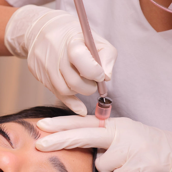 16 Curved Nano Microblade - Disposable & Sterilized Permanent Makeup Tools for Microblading Artist - Tina Davies Professional