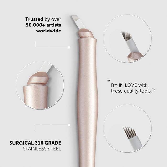 16 Curved Nano Microblade - Tina Davies Professional
