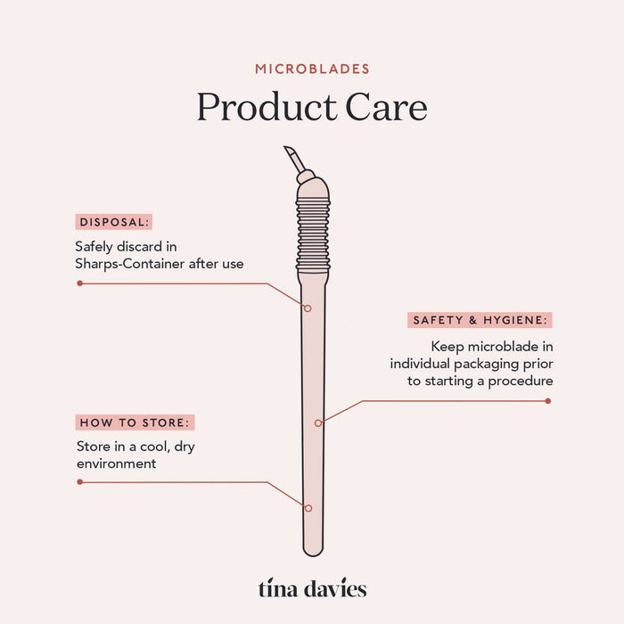 19 Shader Disposable, Sterilized Microblade - Tina Davies Professional