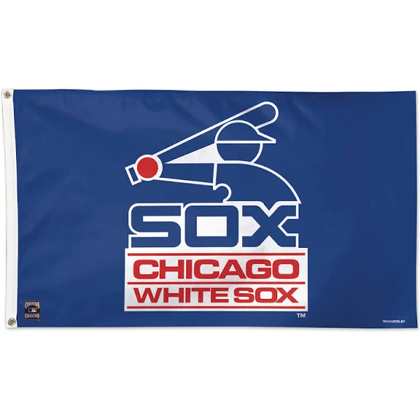 1983 NAVY BLUE BATTERMAN FLAG - DELUXE 3' X 5'