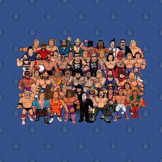 1991 Wrestling Roster Hoodie
