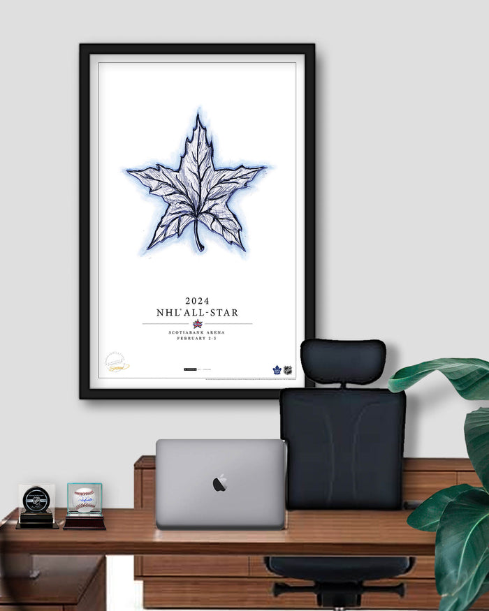 2024 NHL All-Star Game Sketch Limited Edition Art Print