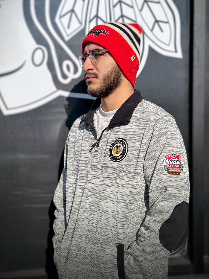 2025 Blackhawks Fanatics Winter Classic Quarter Zip