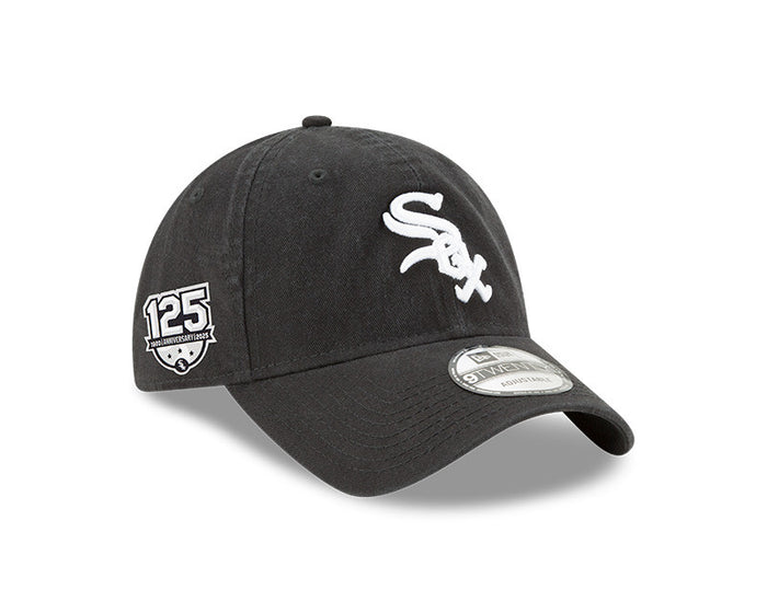 2025 Chicago White Sox 125th Anniversary Black 9Twenty Adjustbale cap by
