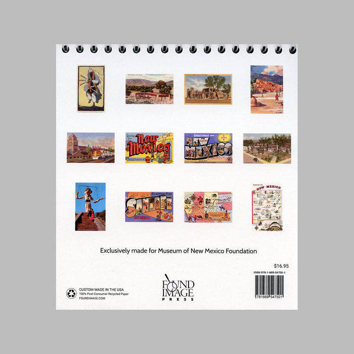 2027 Greetings from New Mexico Easel Desk Calendar