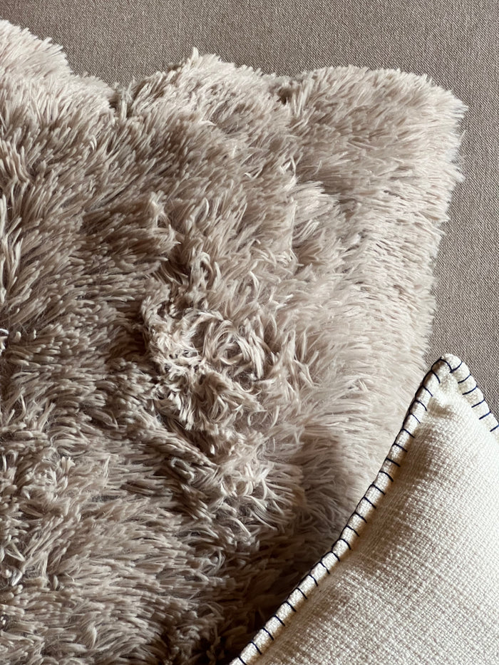 2pc Fringed Throw Pillow Set