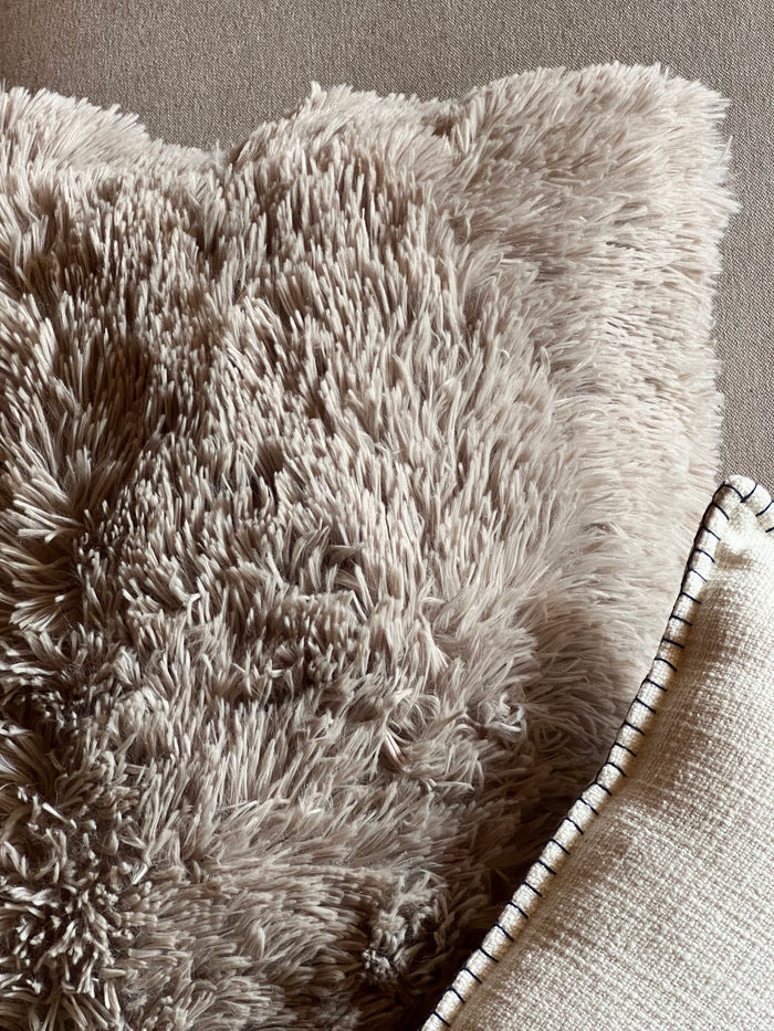 2pc Fringed Throw Pillow Set