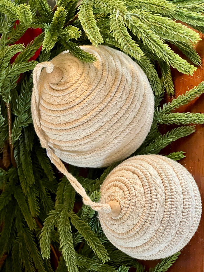 2PC SWIRL ORNAMENT SET