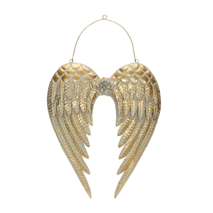 30.5” INCH GOLD ANGEL WINGS