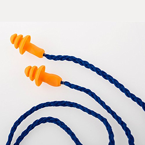 3M 1270 Corded Reusable Ear Polyurethane Plugs