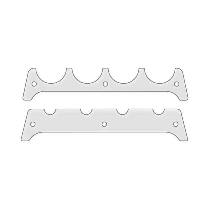 4 Bottle Wine Rackk Acrylic Router Template