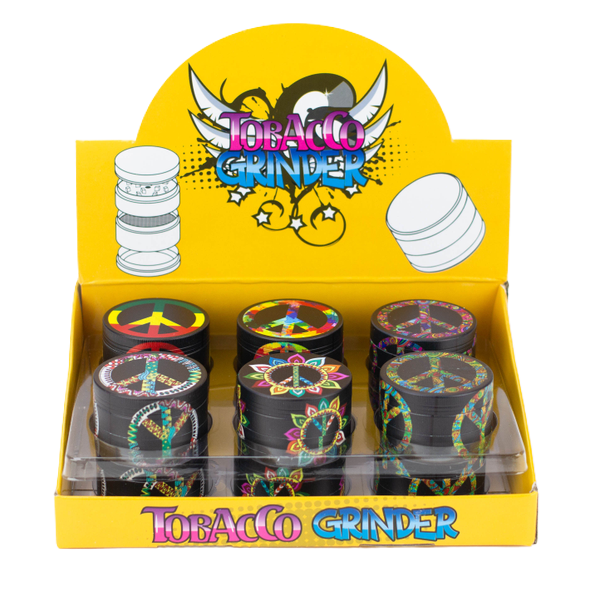4 Parts Floral Grinder Med Box of 12 - INHALCO