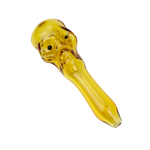4" Skull Glass Pipe - INHALCO