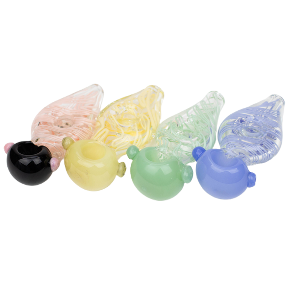 4.5" Soft Glass Donut Pipe - INHALCO