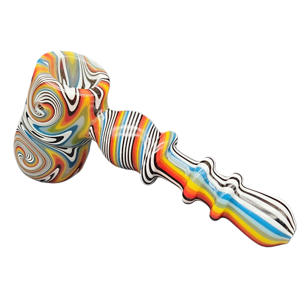 5" Full Wig Wag Hammer Bubbler - INHALCO