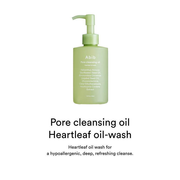 Abib Pore Cleansing Oil Heartleaf Oil-Wash 7.10 fl oz / 210ml