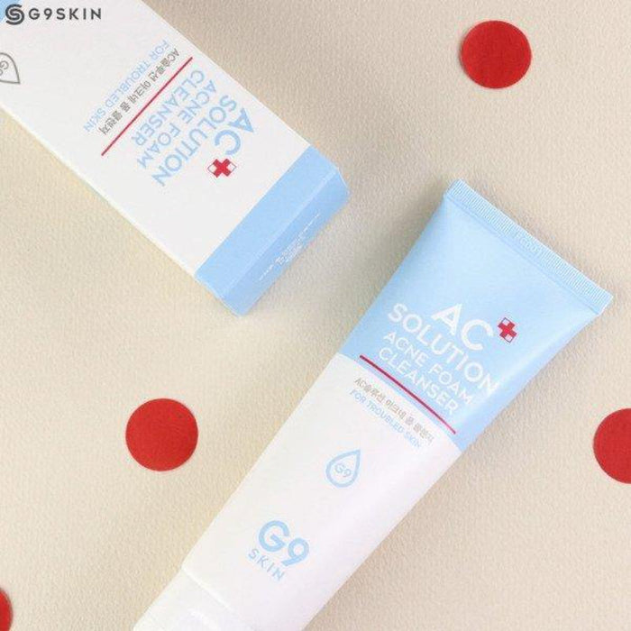 AC Solution ACNE foam cleanser - Korean-Skincare