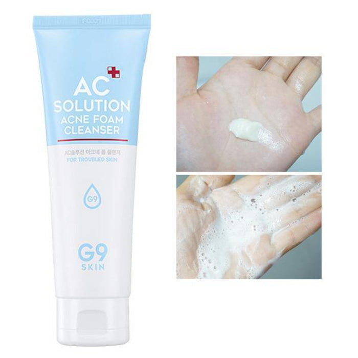 AC Solution ACNE foam cleanser - Korean-Skincare