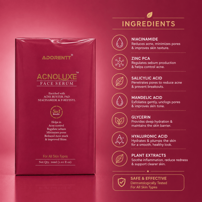 Acnoluxe Face Serum - Cosmosentials