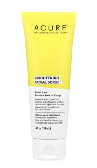 Acure Brightening Facial Scrub 118ml Acure