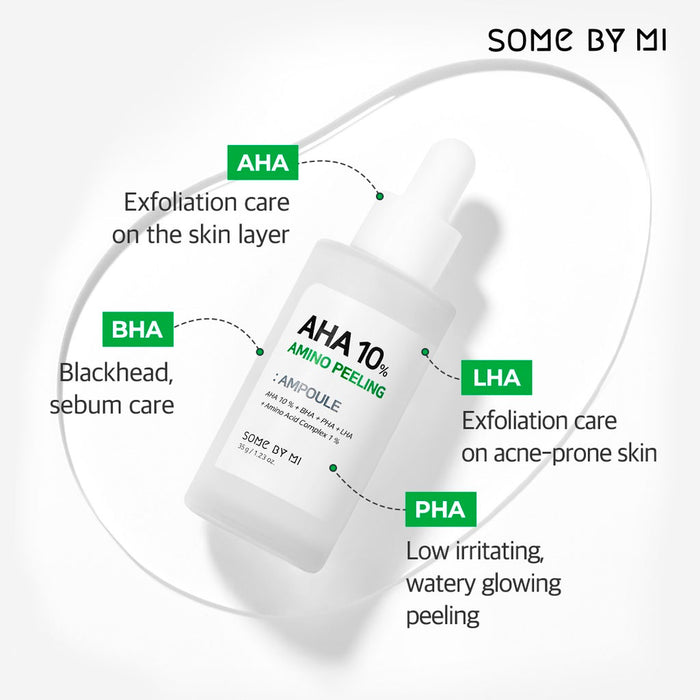 Some By Mi AHA 10% Amino Peeling Ampoule Nudie Glow Australia