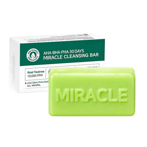 Some By Mi AHA BHA PHA 30 Days Miracle Cleansing Bar Nudie Glow Korean Beauty Australia