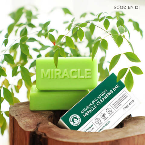 Some By Mi AHA BHA PHA 30 Days Miracle Cleansing Bar Nudie Glow Korean Beauty Australia