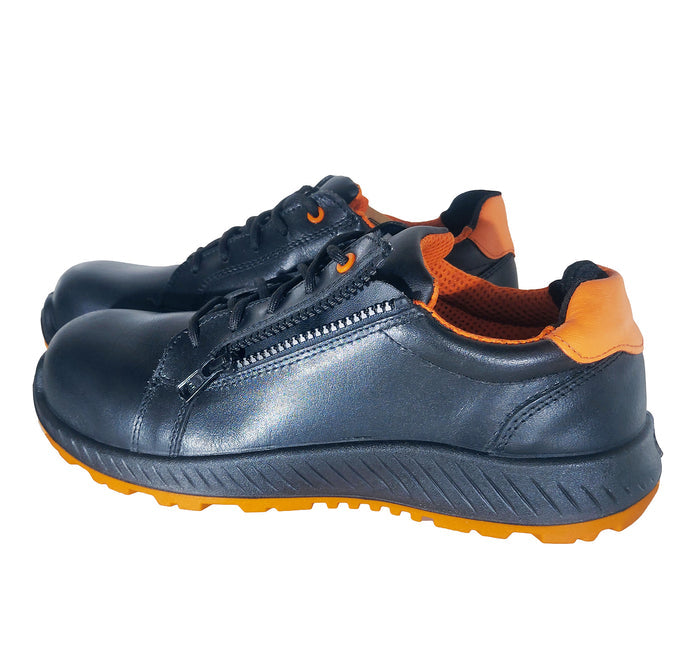 AIR 05 Safety Shoes – Composite Toe, Zipper Model, Dual Density PU Sole, Oil & Water Resistant, Lightweight & Antistatic