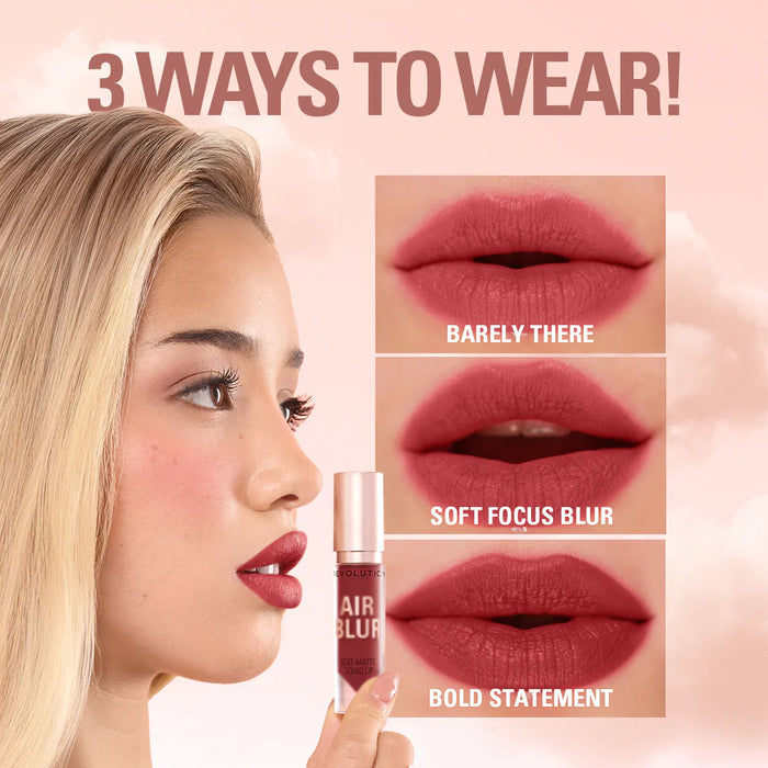 Air Blur Matte Liquid Lipstick - Pack of 3