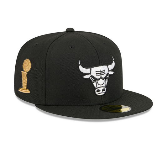 Alpha Industries Bulls Black 59FIFTY Fitted