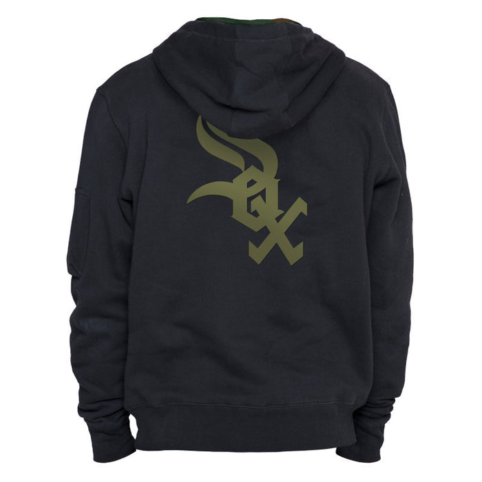 Alpha X New Era Primary Pullover WhiteSox Hoodie