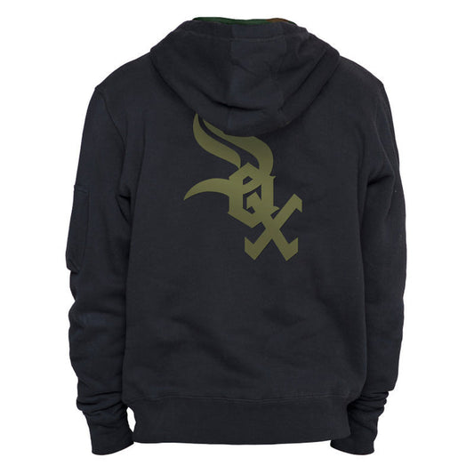 Alpha X New Era Primary Pullover WhiteSox Hoodie