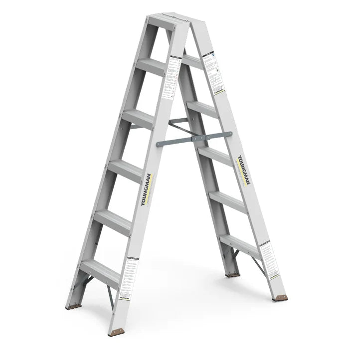 Aluminum Double Side Self Supporting A Type Ladder