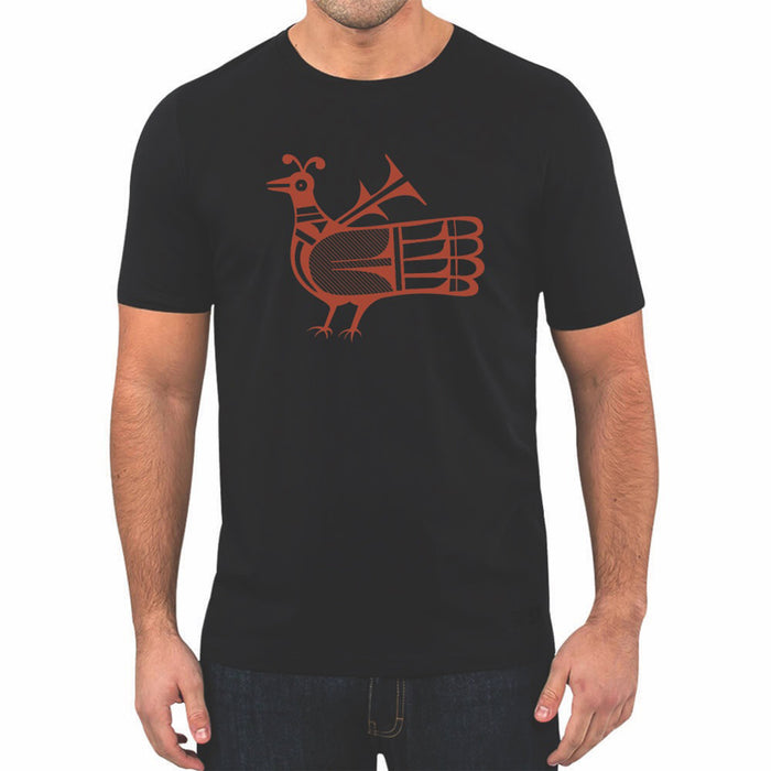 Ancestral Spirits Black Crew Neck T-Shirt