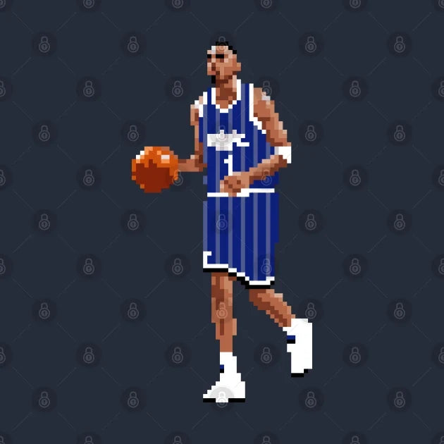 Anfernee Hardaway Pixel Dribble Hoodie