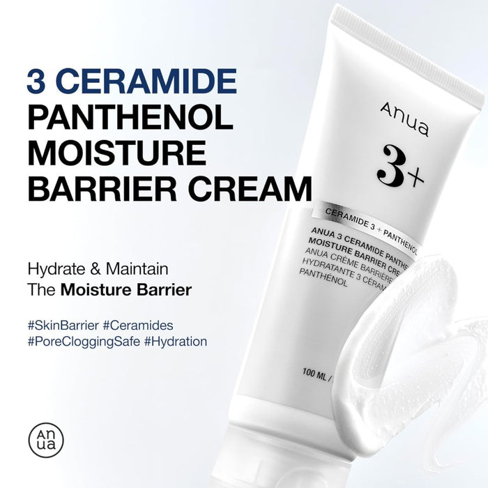ANUA 3 Ceramide Panthenol Moisture Barrier Cream 100ml / 3.38 fl. oz.