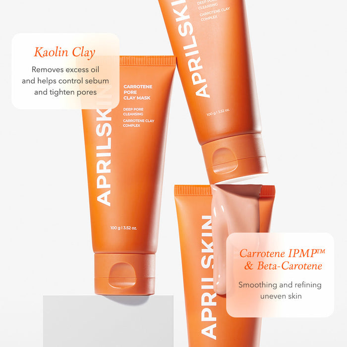 Aprilskin Carrotene Pore Clay Mask 100ml /3.52 fl. oz.