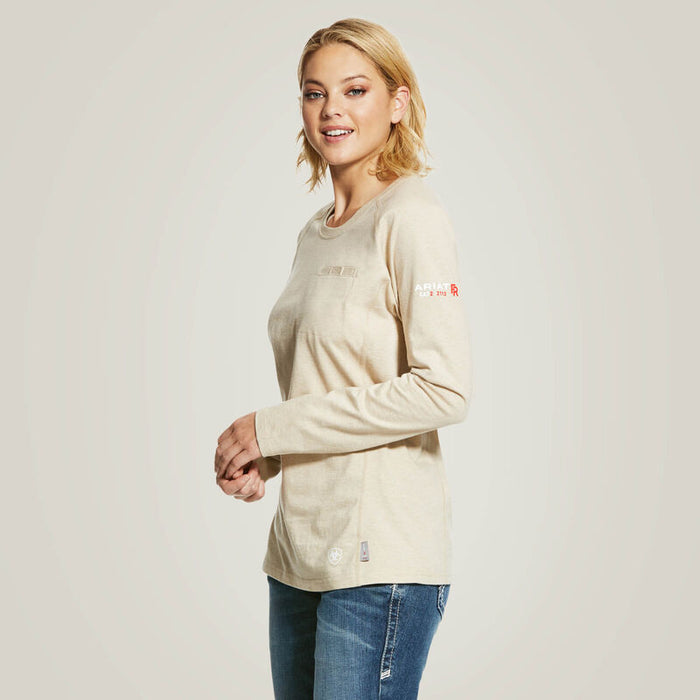 Ariat Women's FR Air Crew T-Shirt - Ironworkergear