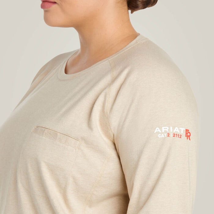 Ariat Women's FR Air Crew T-Shirt - Ironworkergear