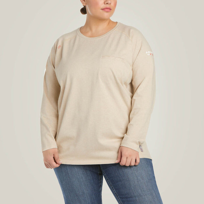 Ariat Women's FR Air Crew T-Shirt - Ironworkergear